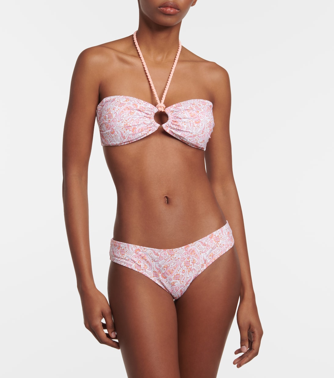 Slip bikini Muskmelon Bay con stampa | Heidi Klein