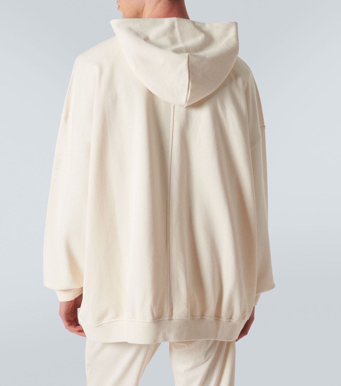 Felpa Jumbo Jason in cotone con cappuccio | Rick Owens