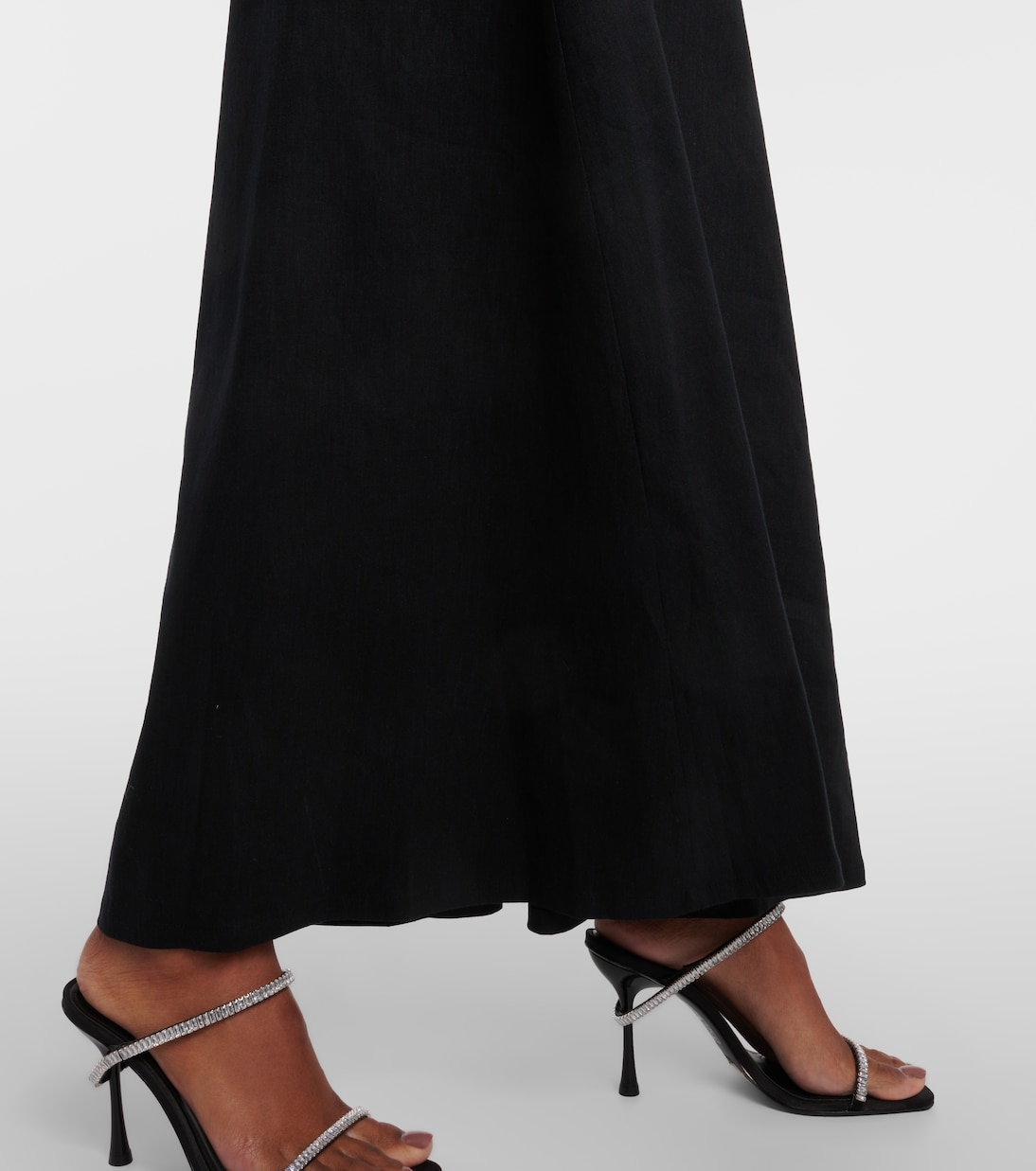 Bellina cutout linen-blend maxi dress | Simkhai