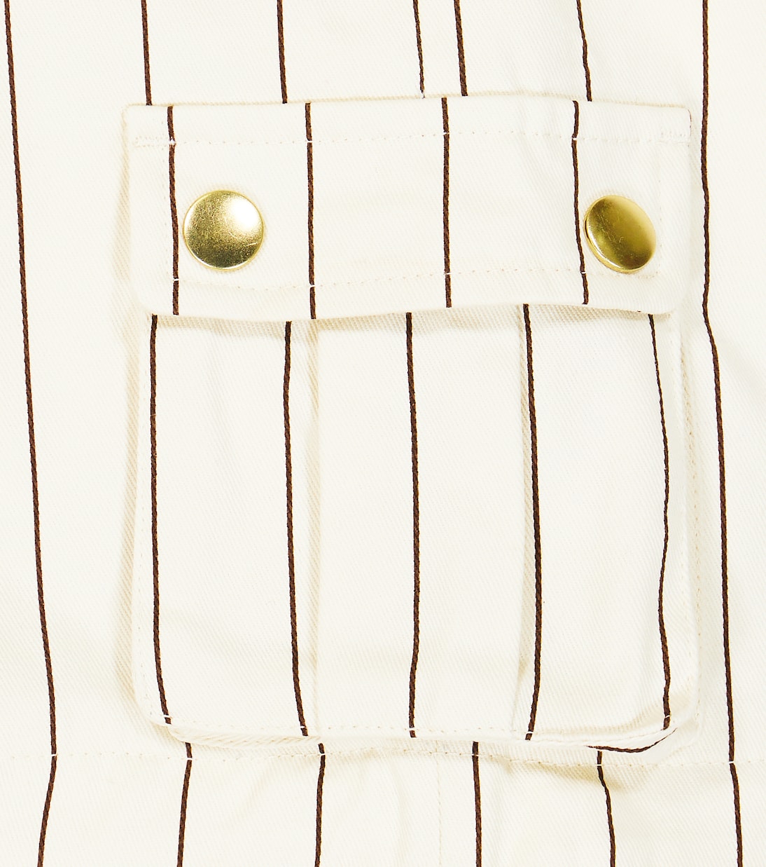 Pantaloni cargo in cotone a righe | Mini Rodini