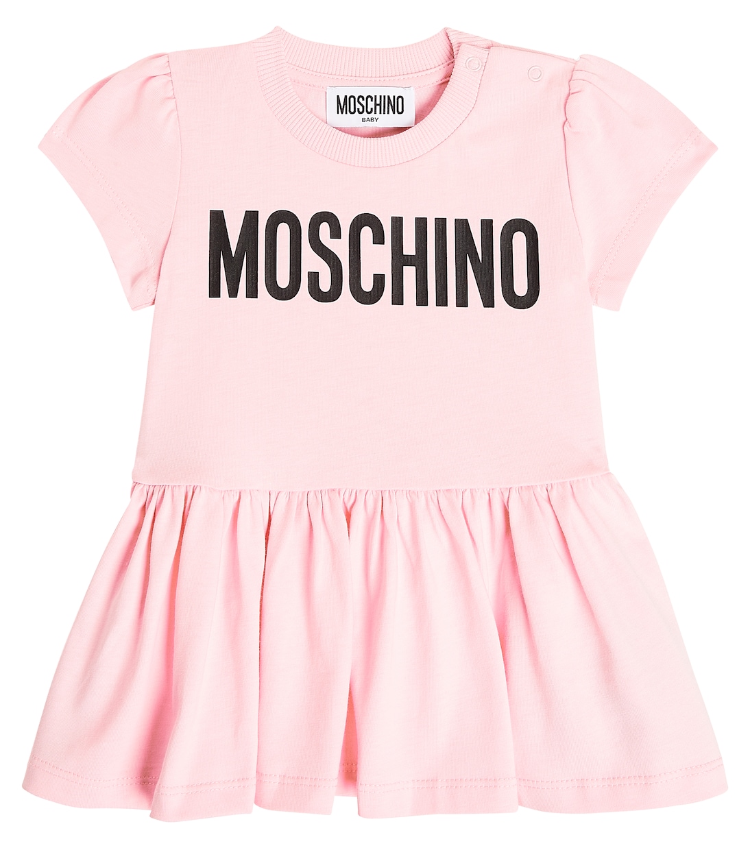 Baby Bedrucktes Kleid aus Baumwoll-Jersey | Moschino Kids