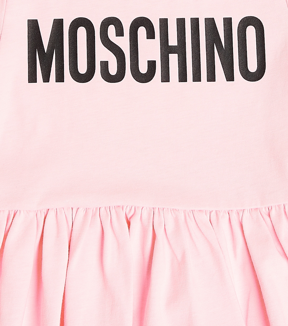 Baby Bedrucktes Kleid aus Baumwoll-Jersey | Moschino Kids