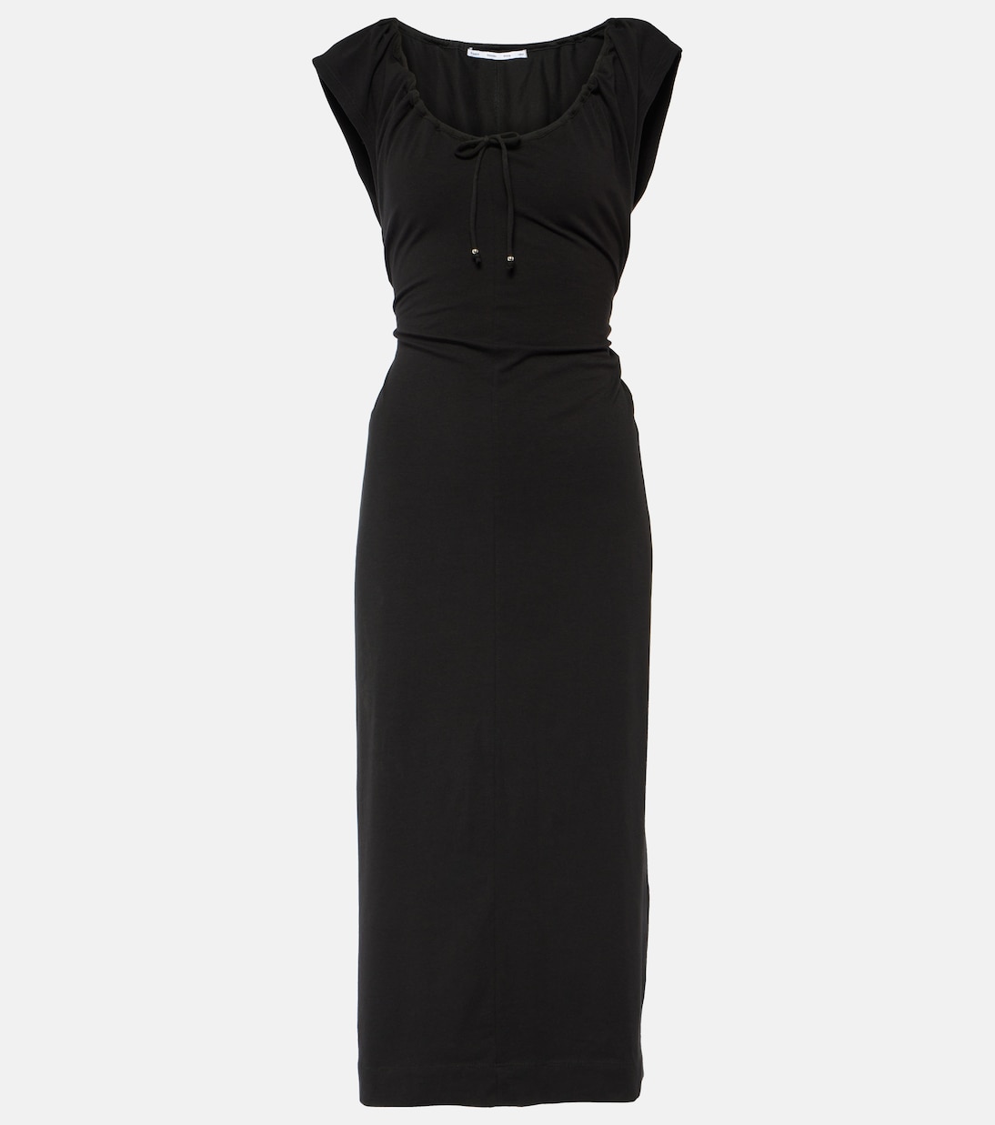 White Label vestido midi Nina de mezcla de algodón | Proenza Schouler