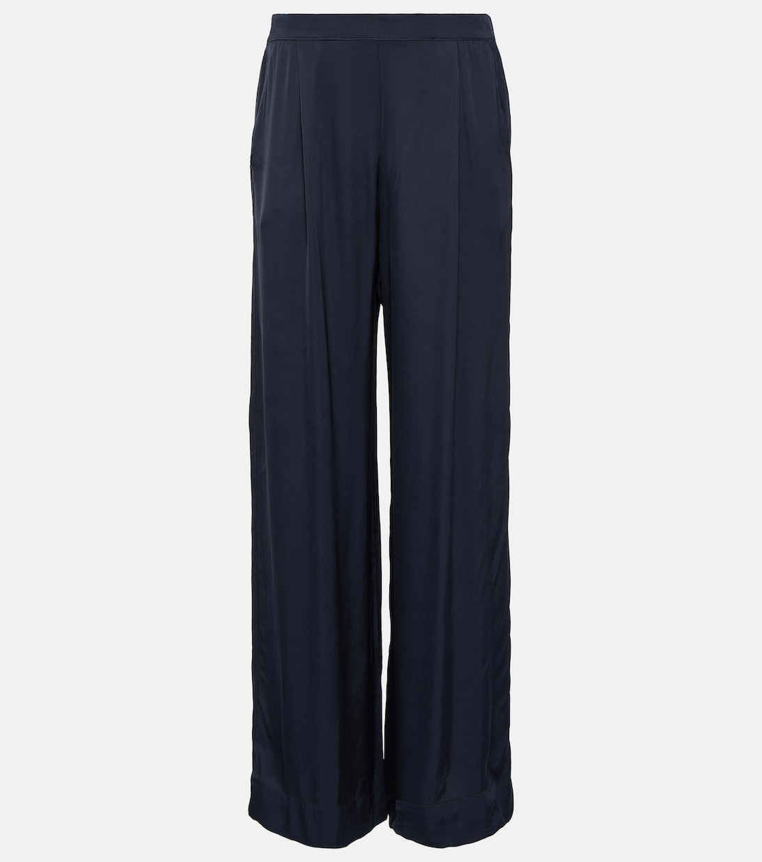 Livi satin wide-leg pants | Velvet