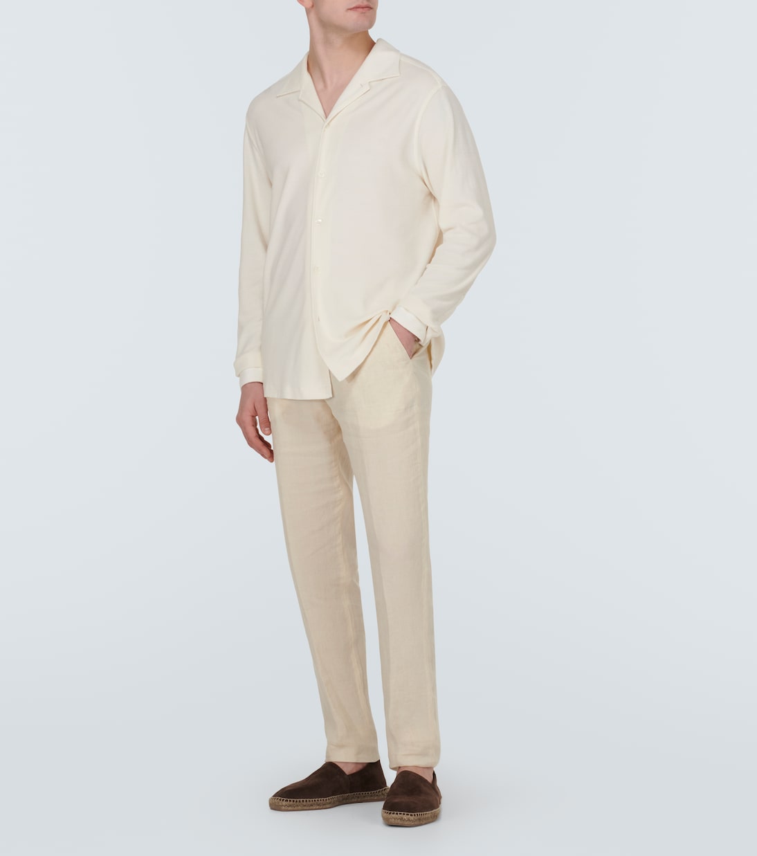 Pantalon chino en lin | Zegna