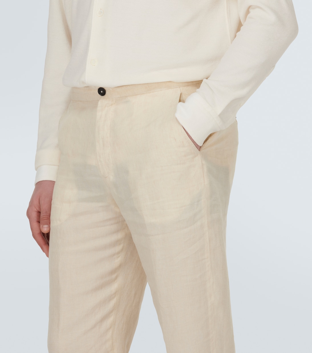 Pantalon chino en lin | Zegna