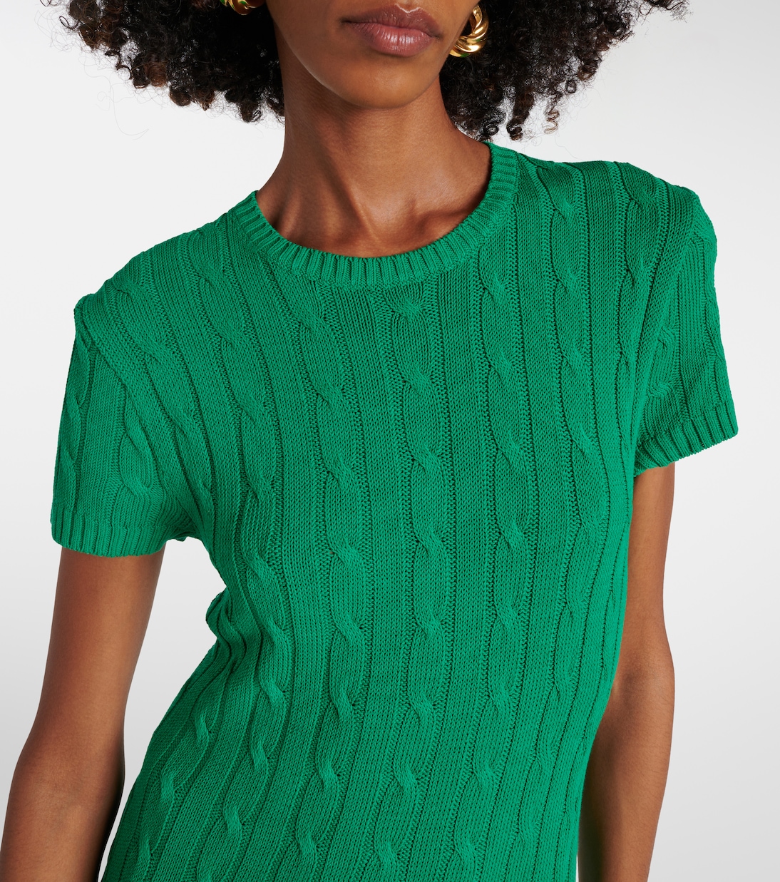 Miniabito in maglia a trecce | Polo Ralph Lauren