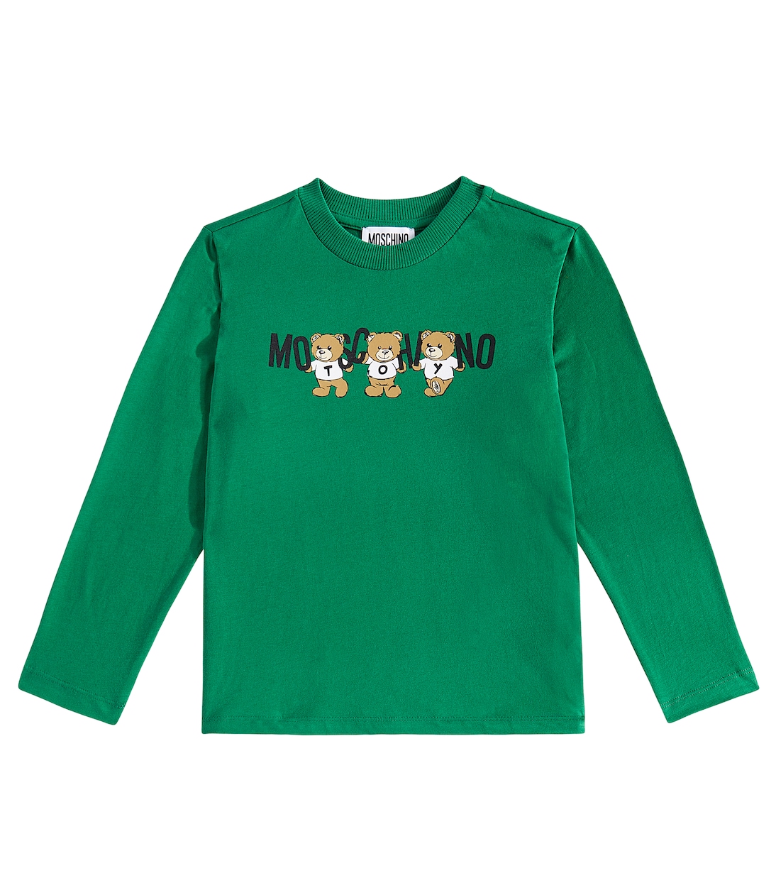 Top Teddy Bear in jersey di cotone | Moschino Kids