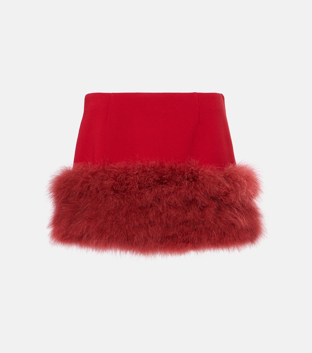 Minifalda con plumas | Blumarine
