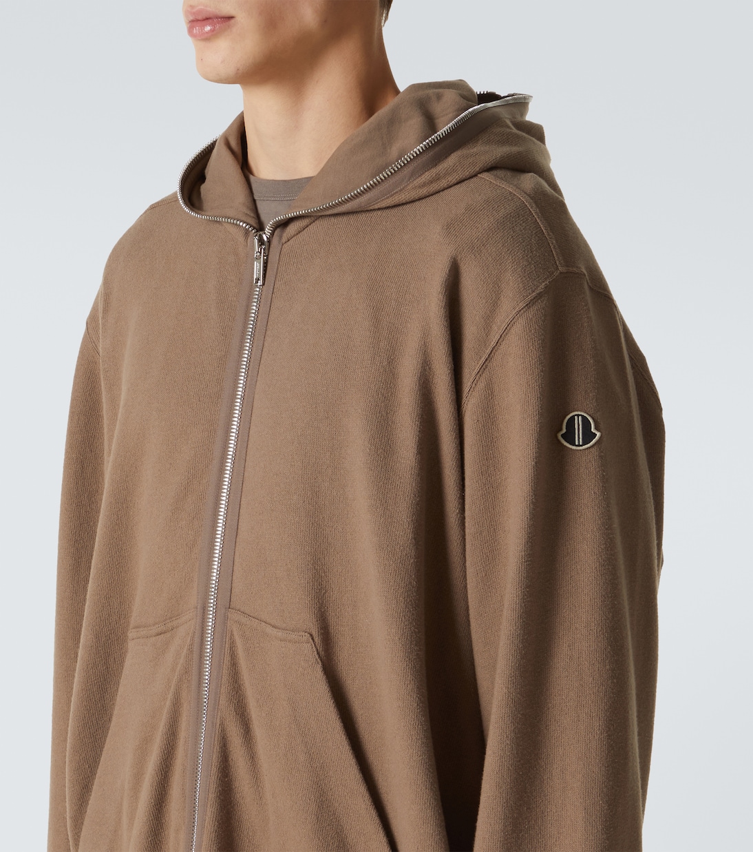 X Rick Owens Hoodie Jumpo Gimp | Moncler Genius
