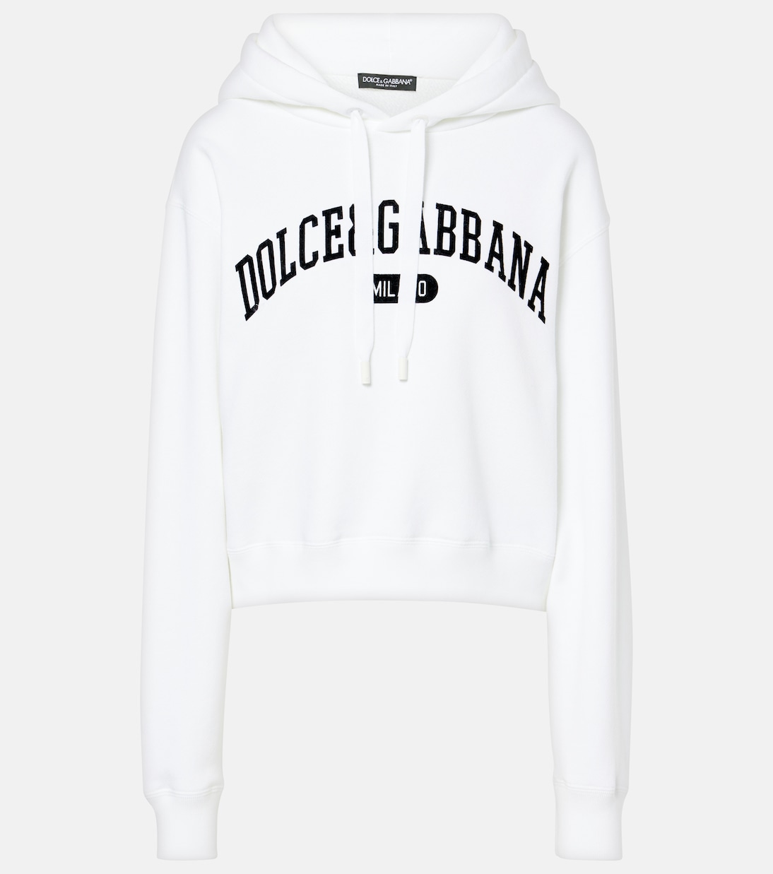 Felpa in cotone con cappuccio | Dolce&Gabbana