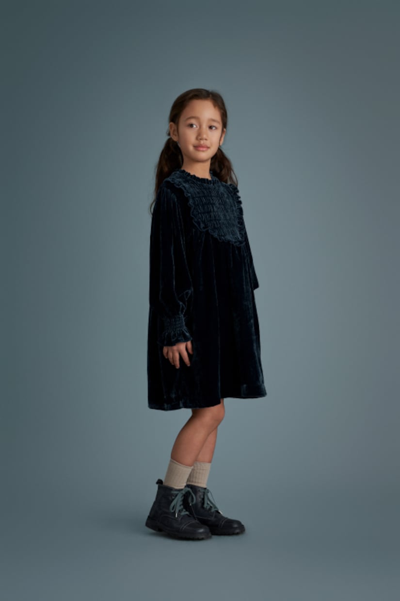 Kleid Dolores aus Samt | C'era Una Volta
