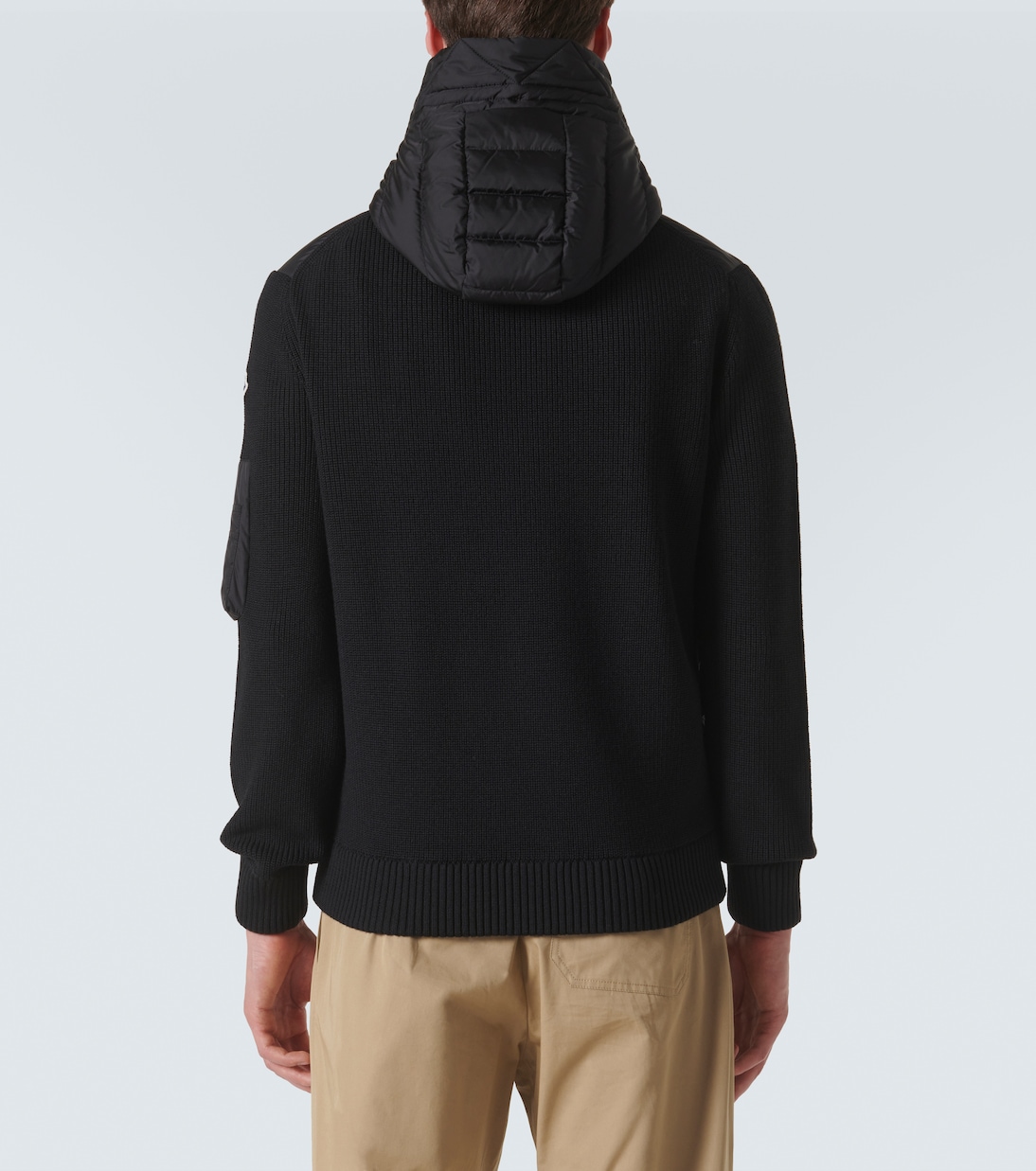 Daunenjacke aus einem Wollgemisch | Moncler