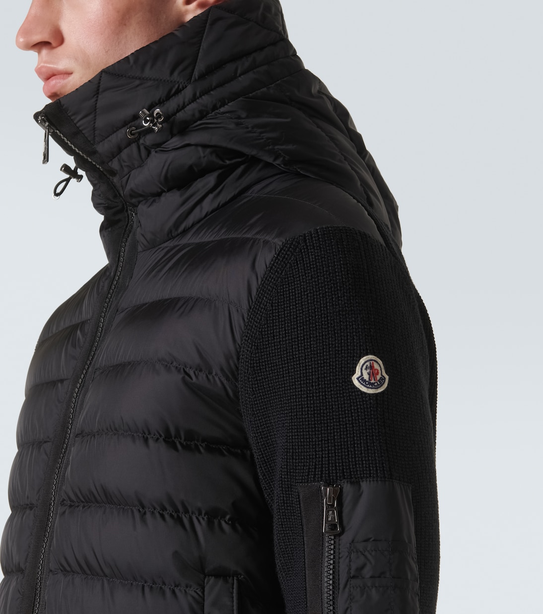 Daunenjacke aus einem Wollgemisch | Moncler