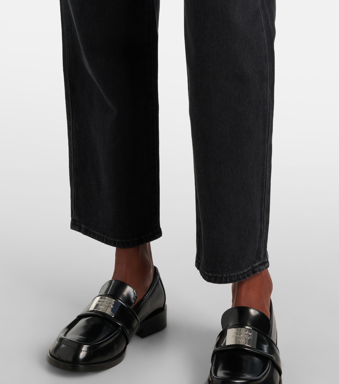Julia mid-rise straight jeans | 7 For All Mankind