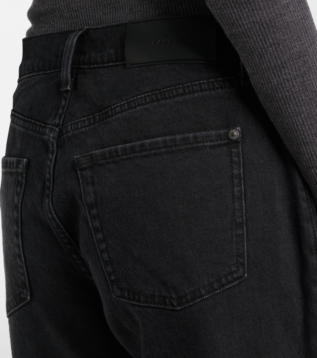 Julia mid-rise straight jeans | 7 For All Mankind