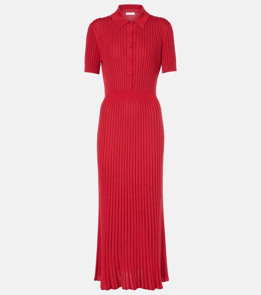 Vestido midi Amor de seda y cachemir | Gabriela Hearst