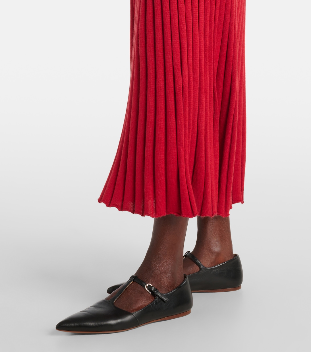 Vestido midi Amor de seda y cachemir | Gabriela Hearst