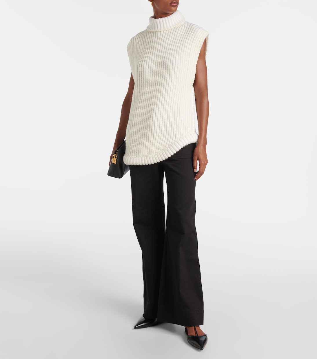 Gilet in maglia a coste | Victoria Beckham