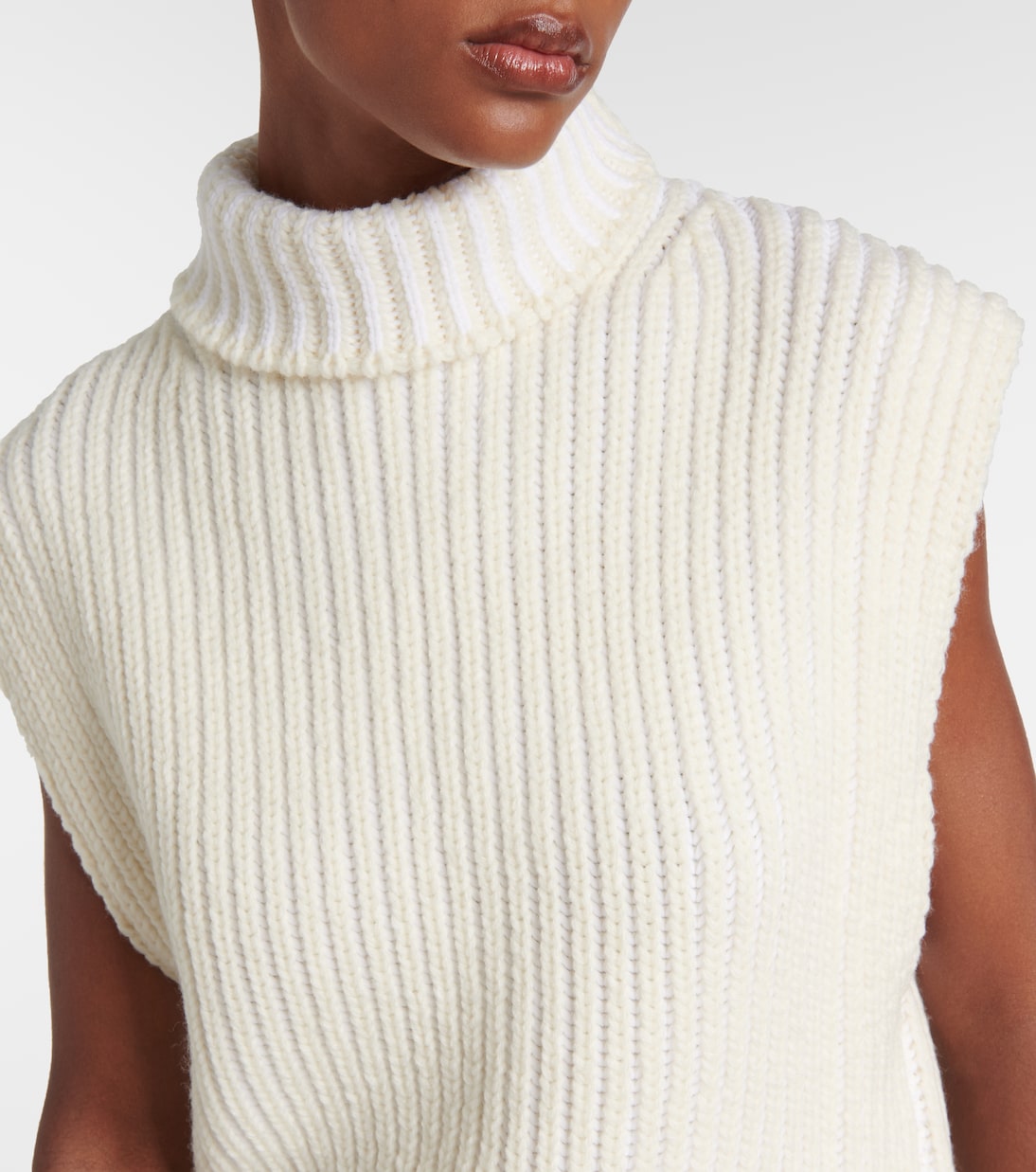 Gilet in maglia a coste | Victoria Beckham
