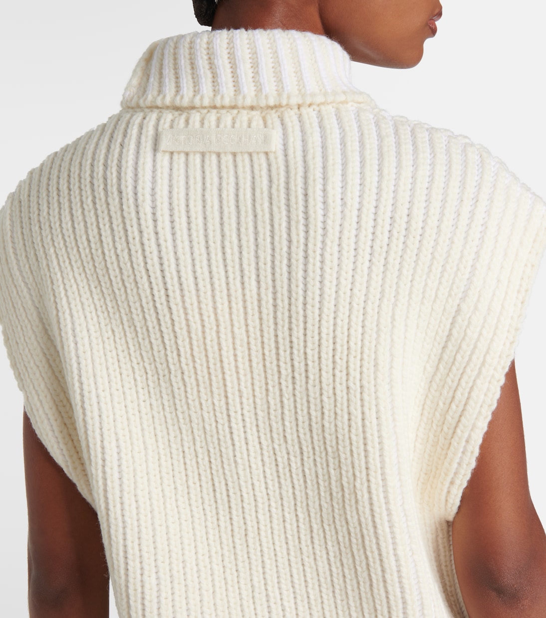 Gilet in maglia a coste | Victoria Beckham