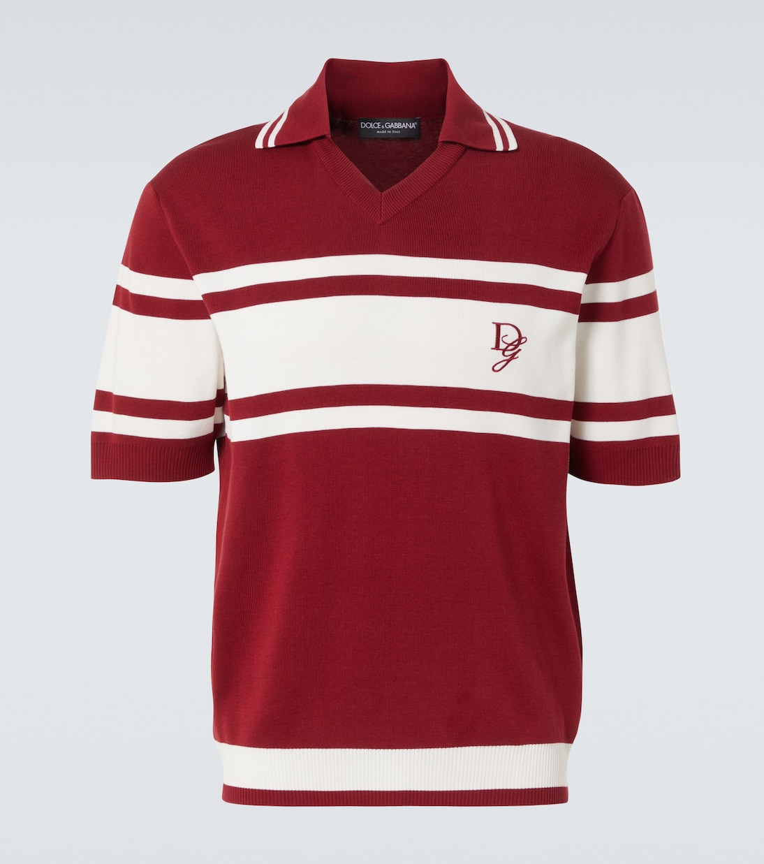 Polo in seta e cotone | Dolce&Gabbana