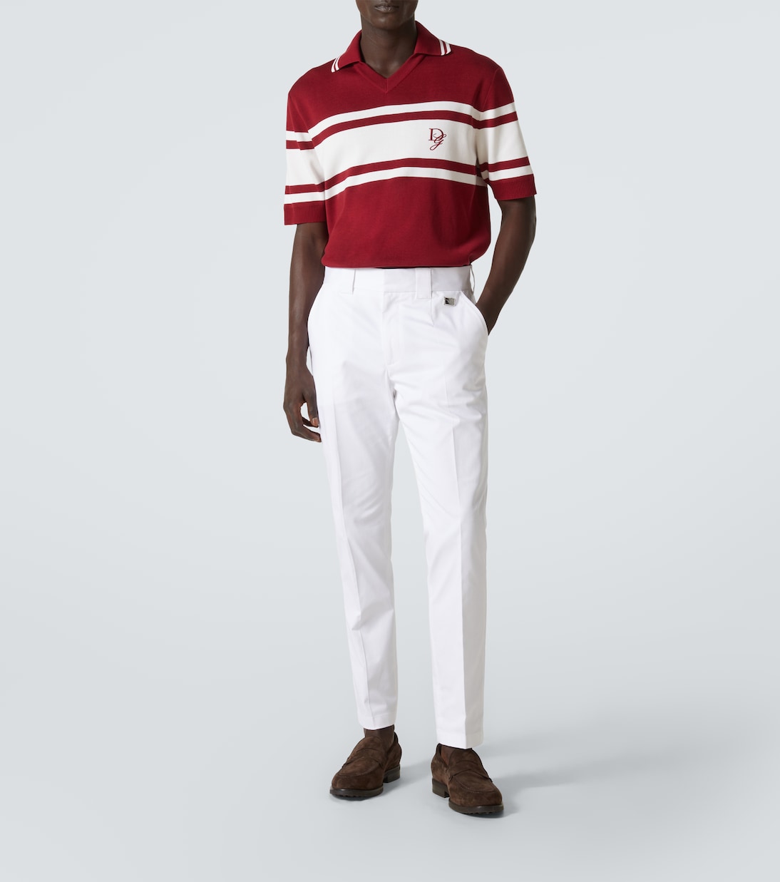 Polo in seta e cotone | Dolce&Gabbana