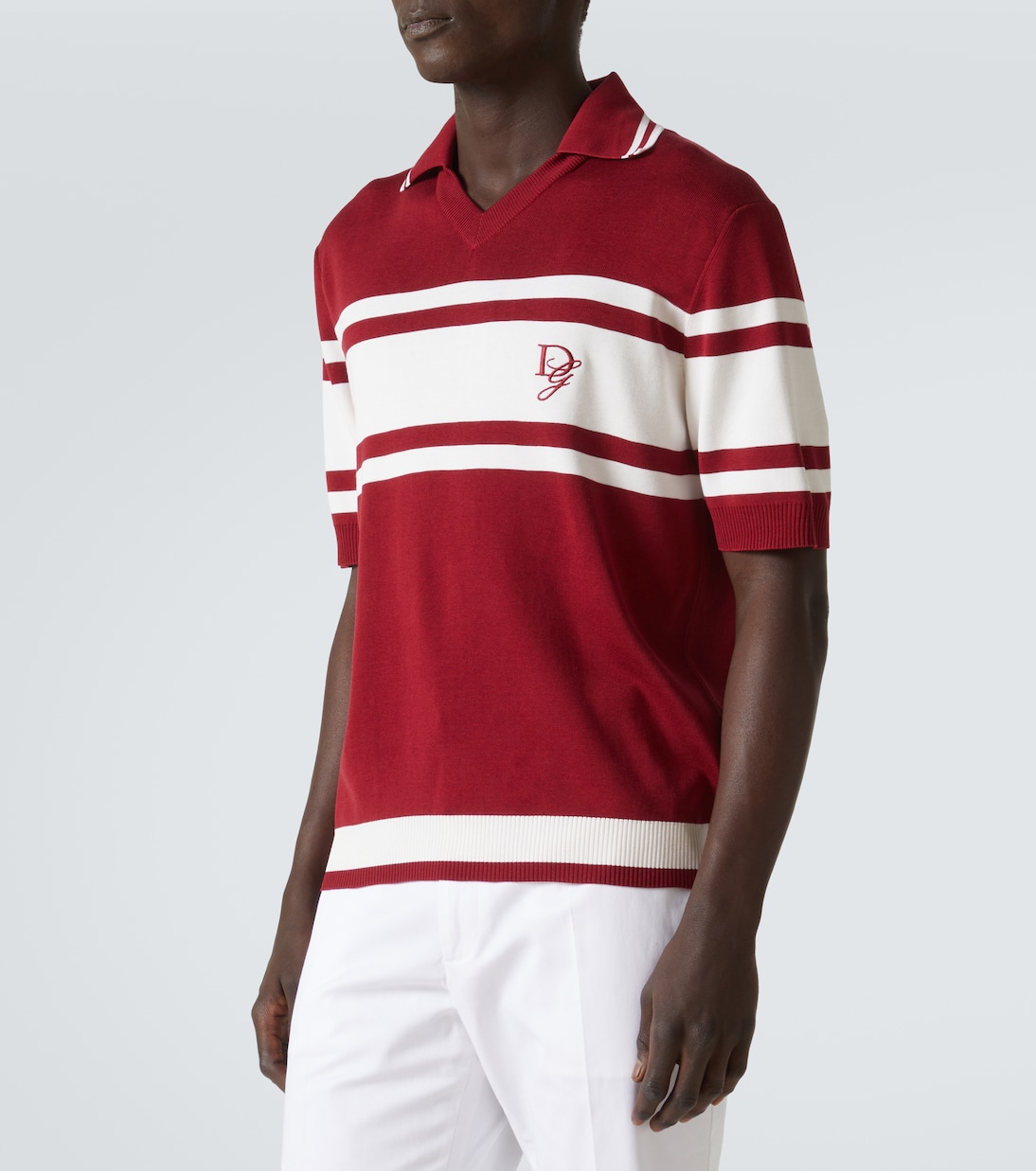 Polo in seta e cotone | Dolce&Gabbana