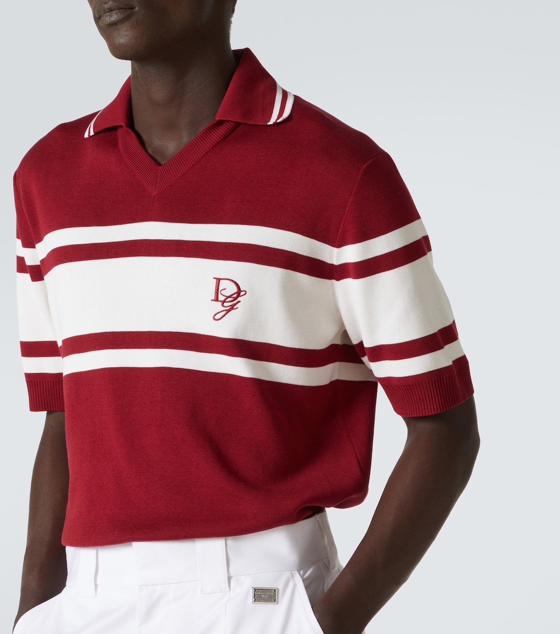 Polo in seta e cotone | Dolce&Gabbana