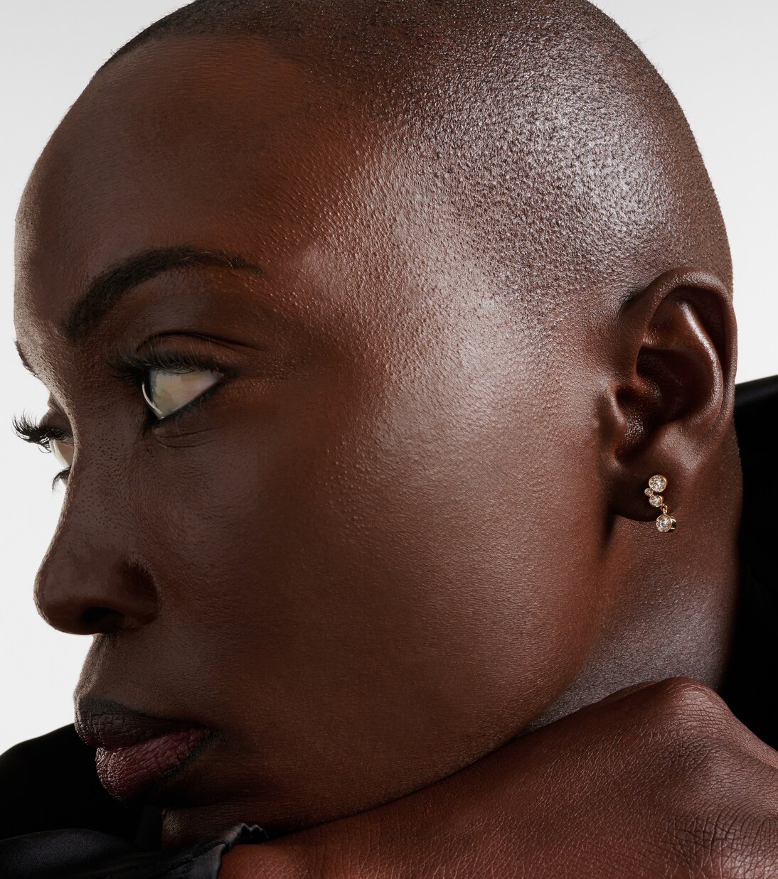 Stella Diamant 18kt gold single earring with diamonds | Sophie Bille Brahe