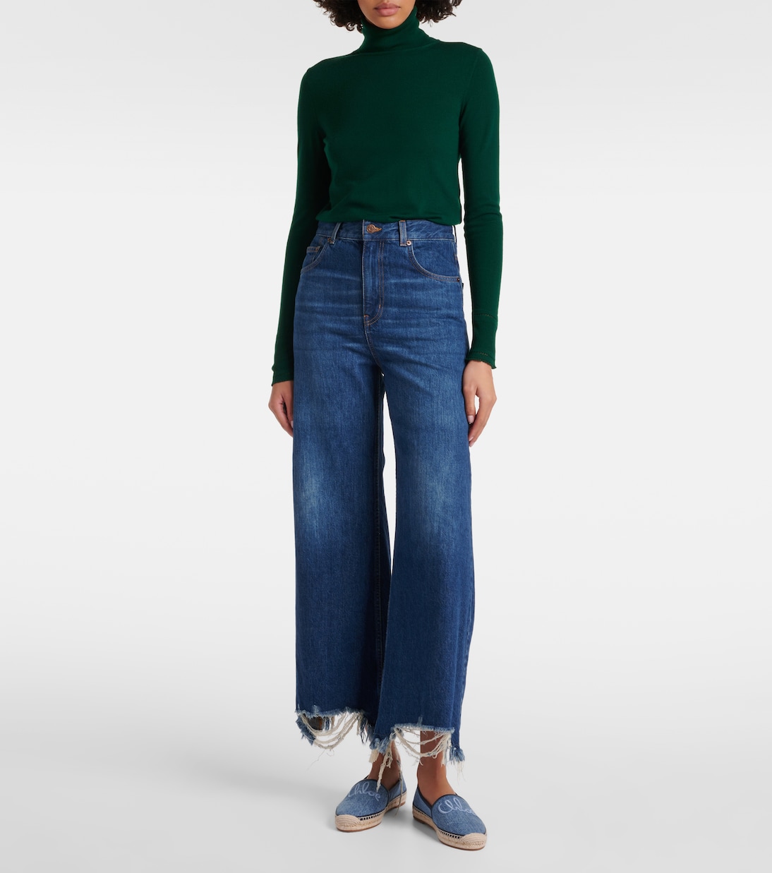 Espadrillas Isla in denim | Chloé