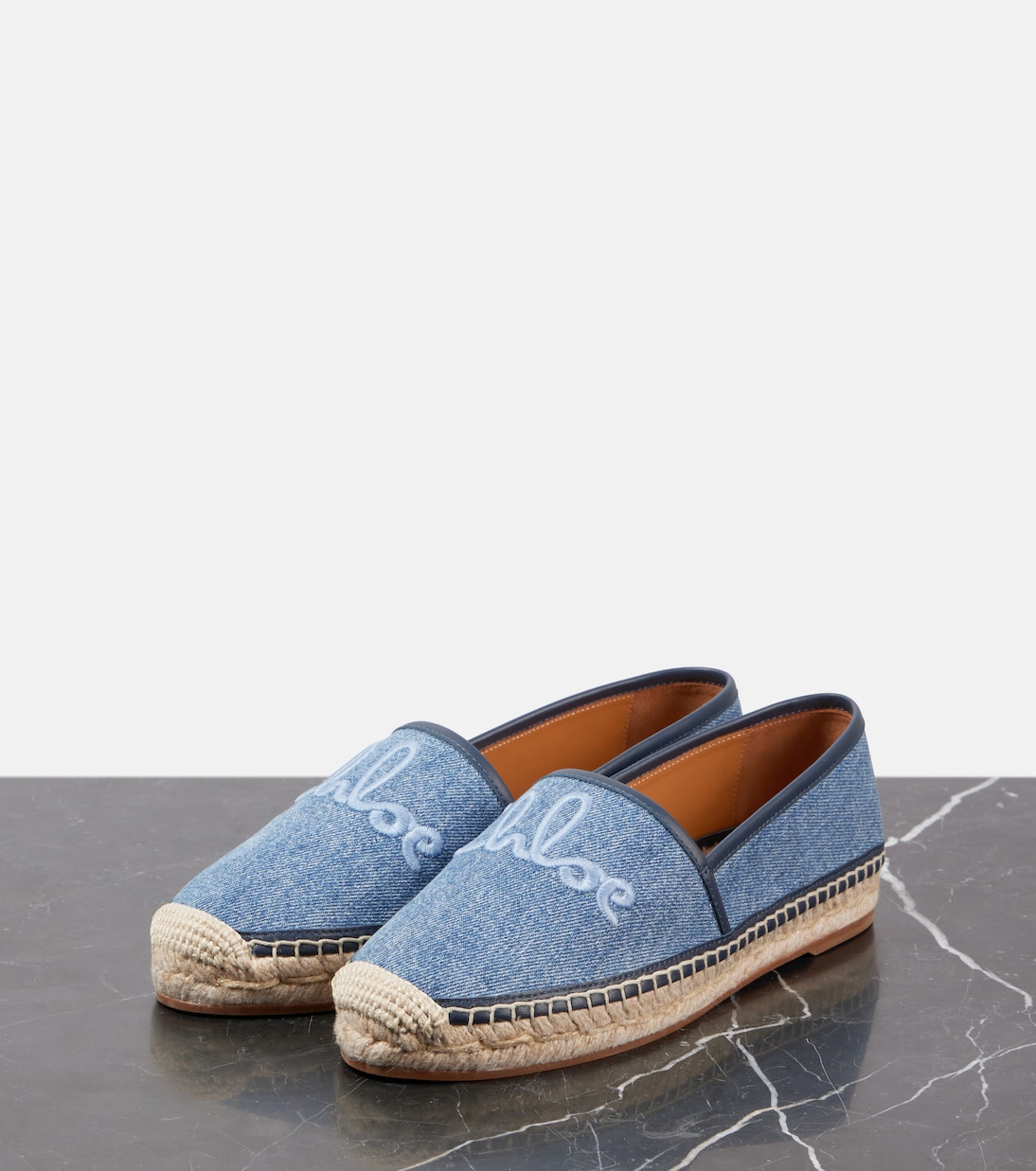 Espadrillas Isla in denim | Chloé
