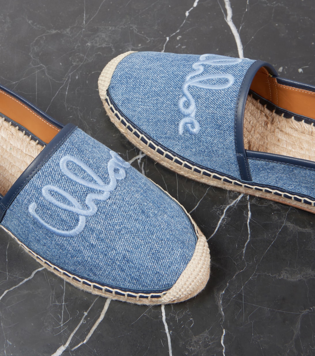 Espadrillas Isla in denim | Chloé