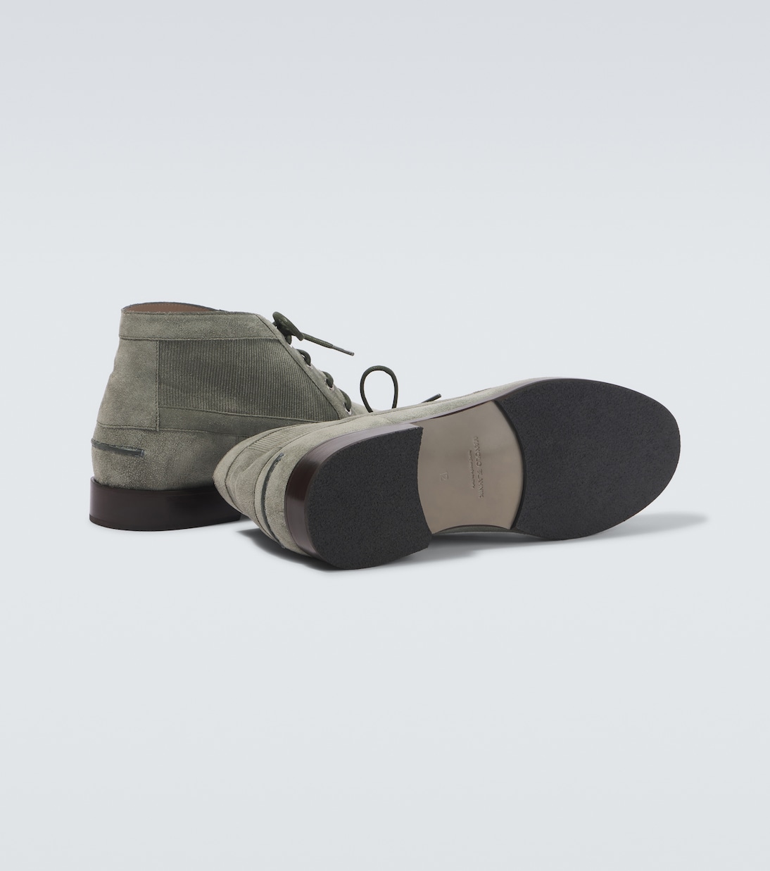 Rhinebeck suede desert boots | Manolo Blahnik