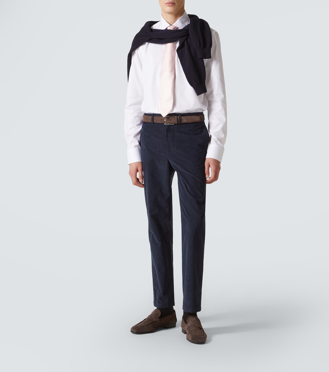 Hemd aus Baumwollpopeline | Canali