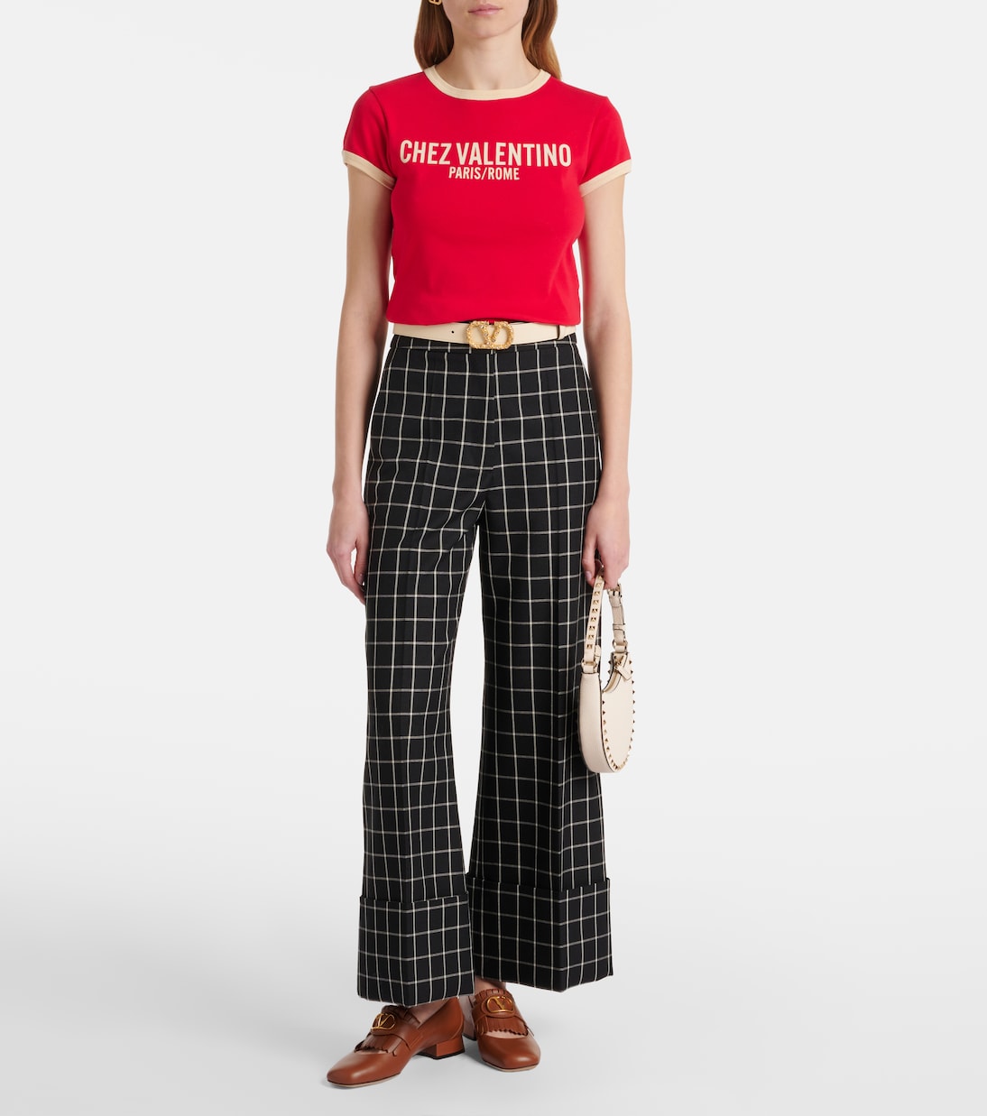 Cabas Rockstud Mini en cuir | Valentino Garavani