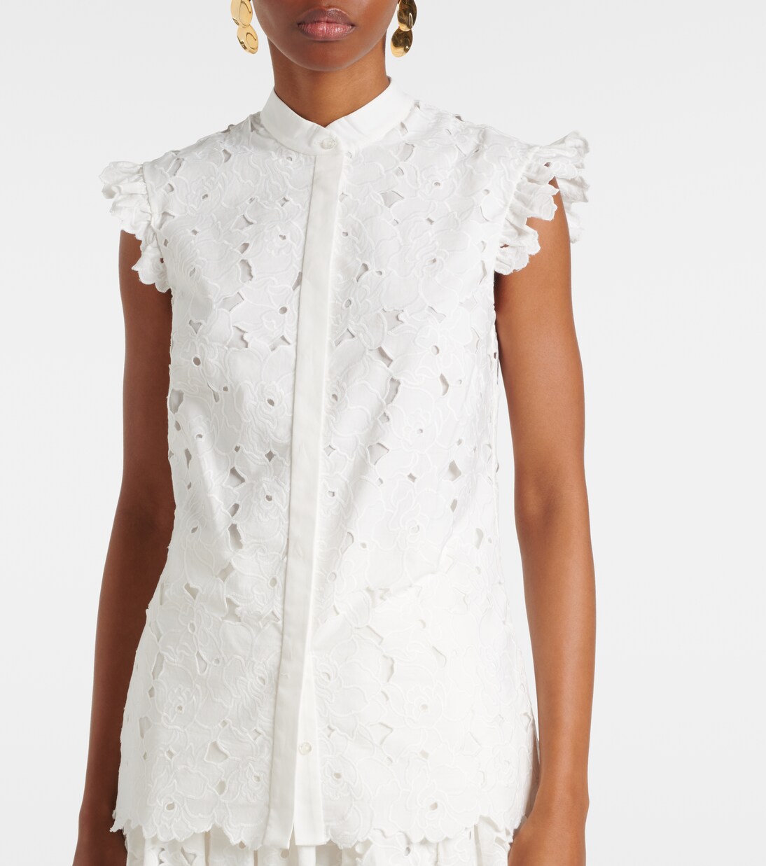 Camisa de mezcla de algodón | Erdem