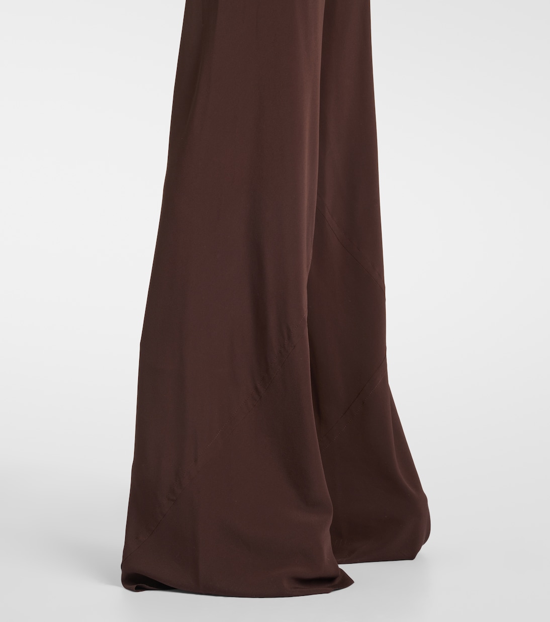 Pantaloni regular Dietrich Drawstring in cady di crêpe | Rick Owens