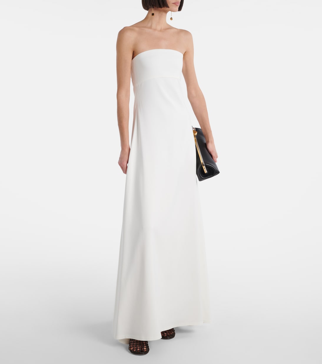 Vestido de fiesta con bustier drapeado | Jacquemus