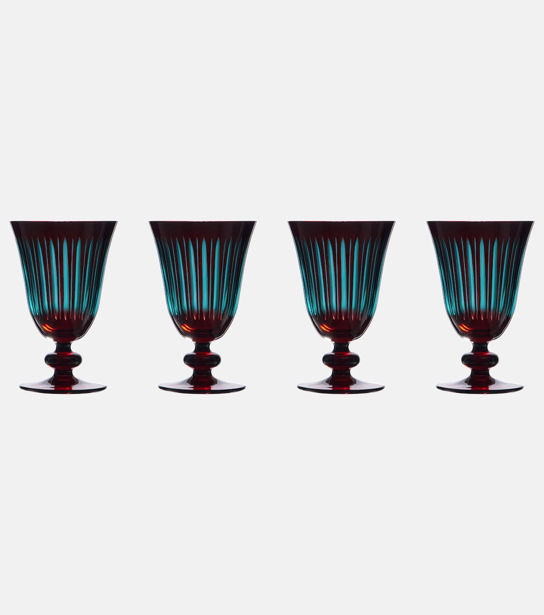 Prism set of 4 wine glasses | L'Objet