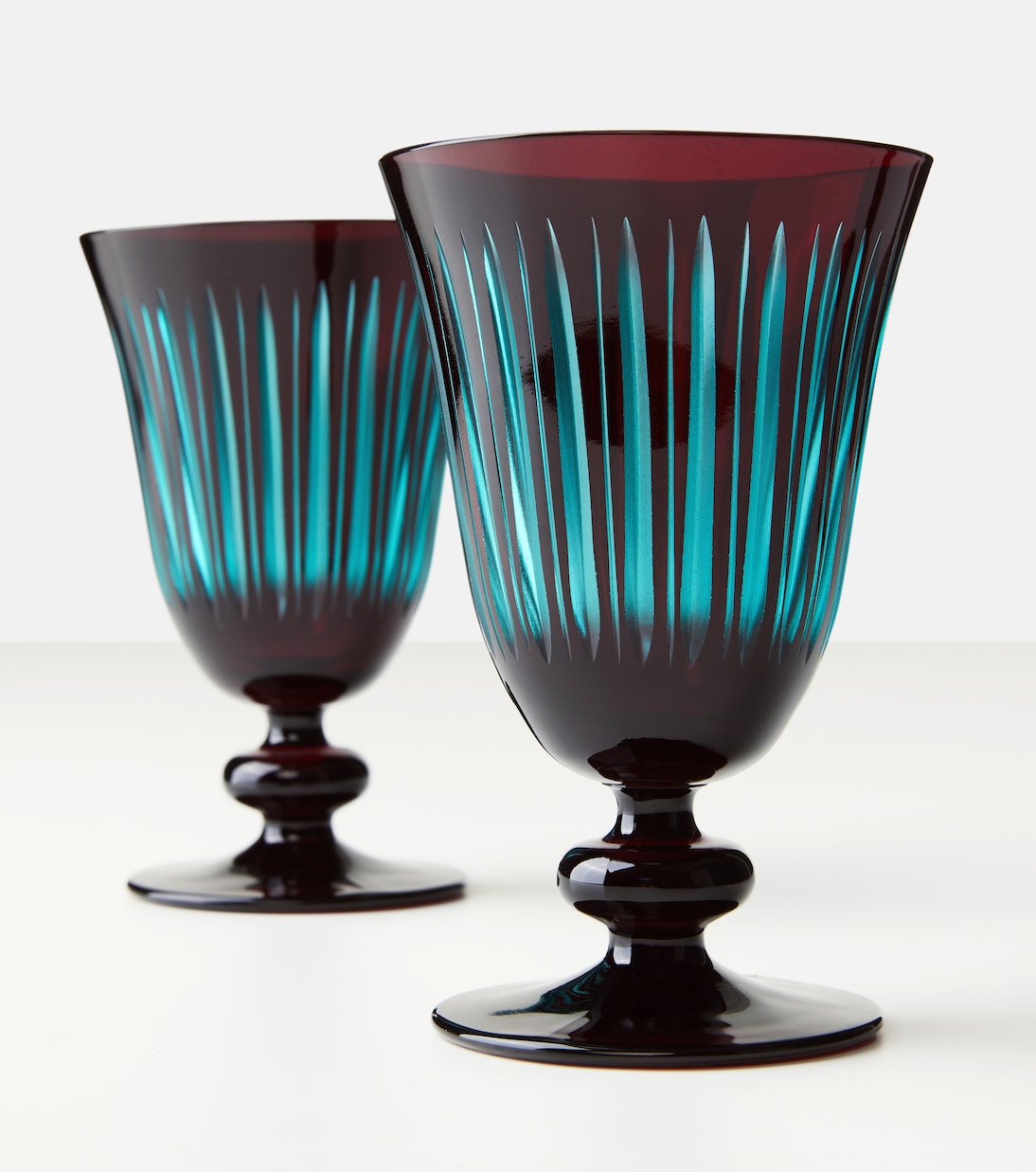 Prism set of 4 wine glasses | L'Objet