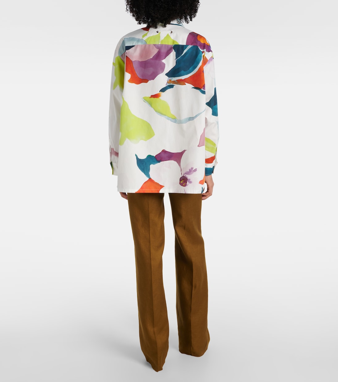 Top Verace in cotone con stampa | Max Mara