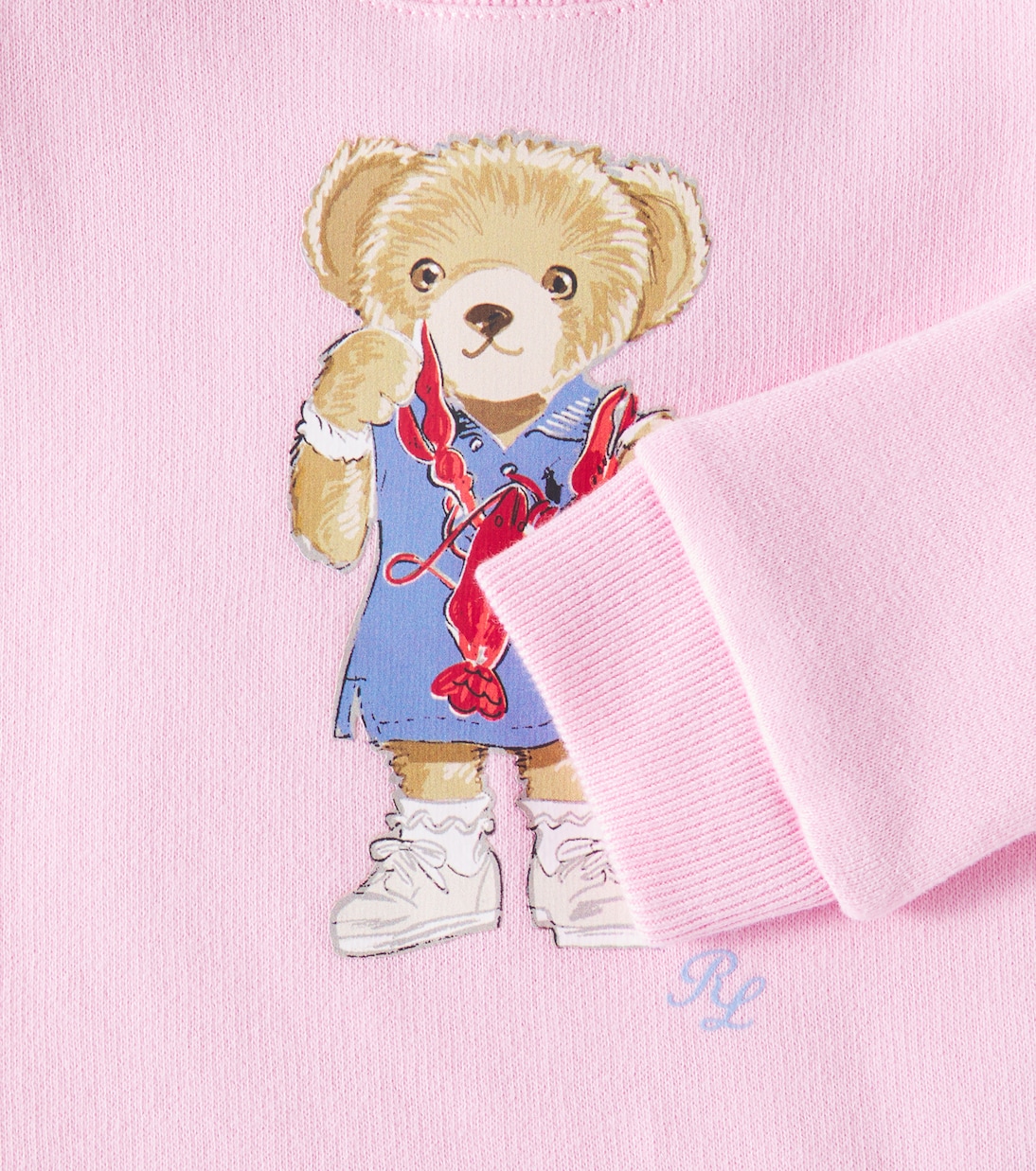 Baby printed cotton-blend jersey sweatshirt | Polo Ralph Lauren Kids
