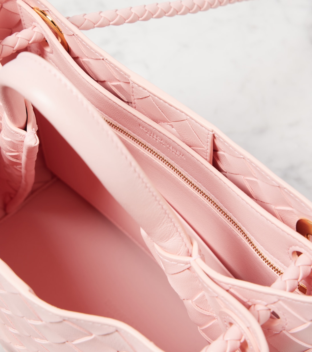 Tote Andiamo Small aus Leder | Bottega Veneta