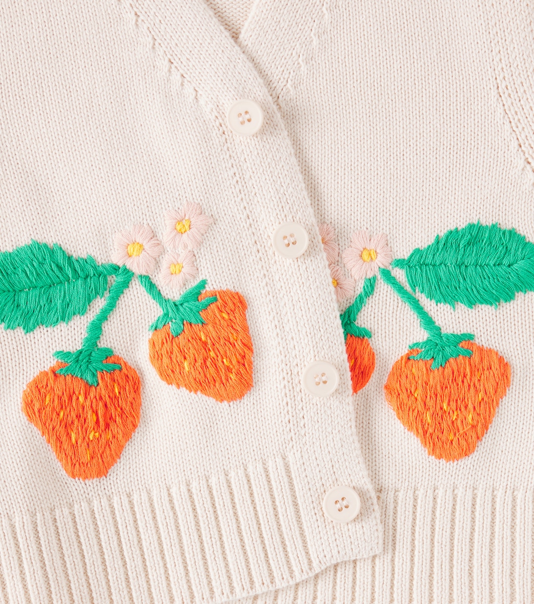 Pullunder Strawberries aus Baumwolle | Tinycottons