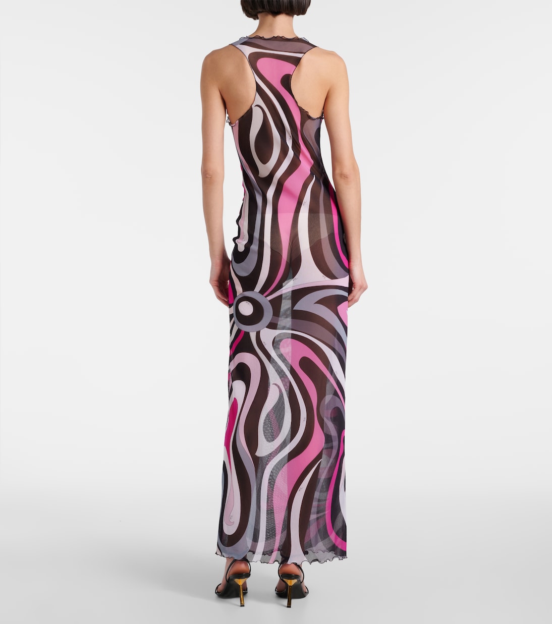 Abito lungo Marmo in tulle | Pucci