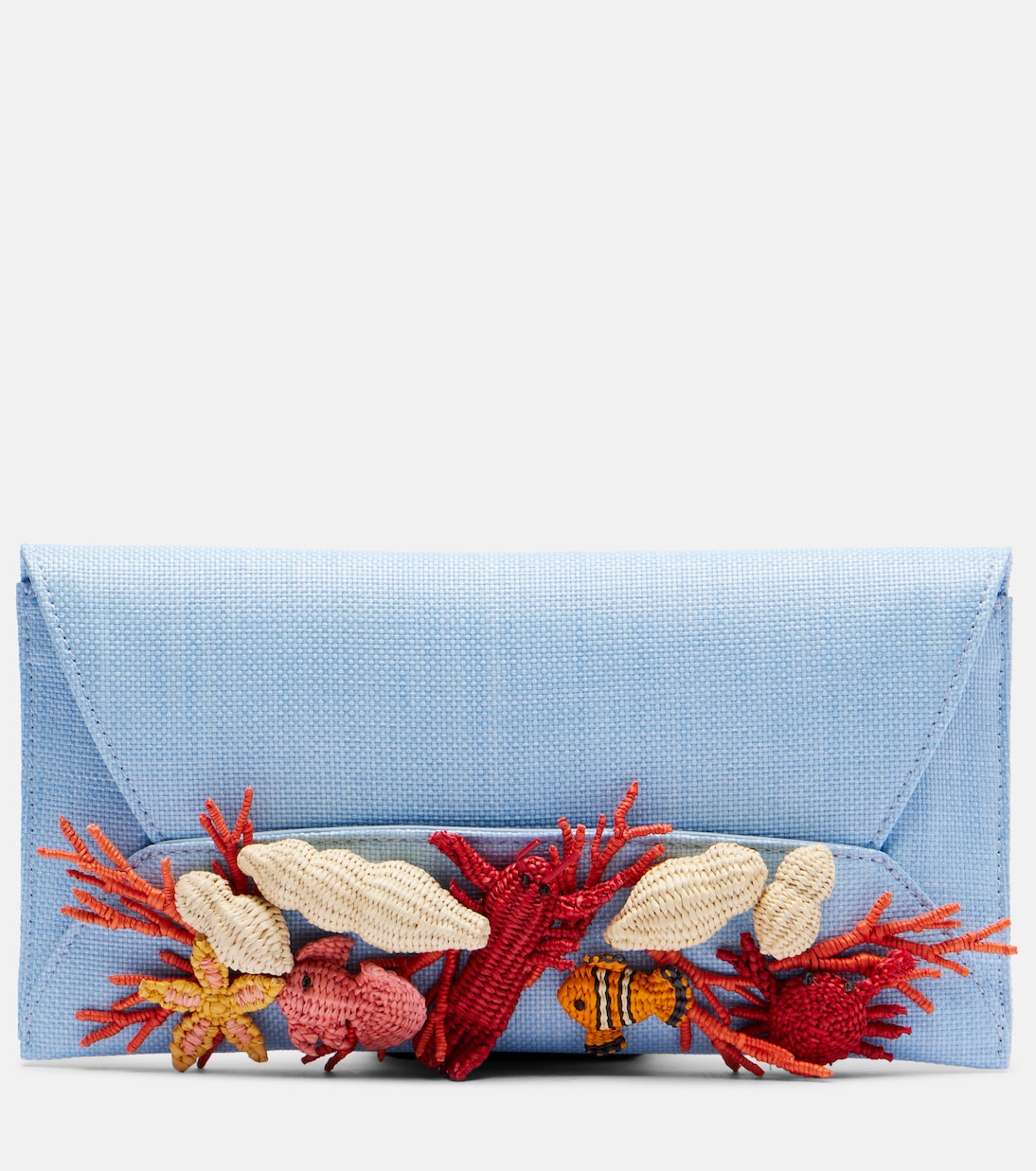 Clutch Marea de rafia | Aquazzura
