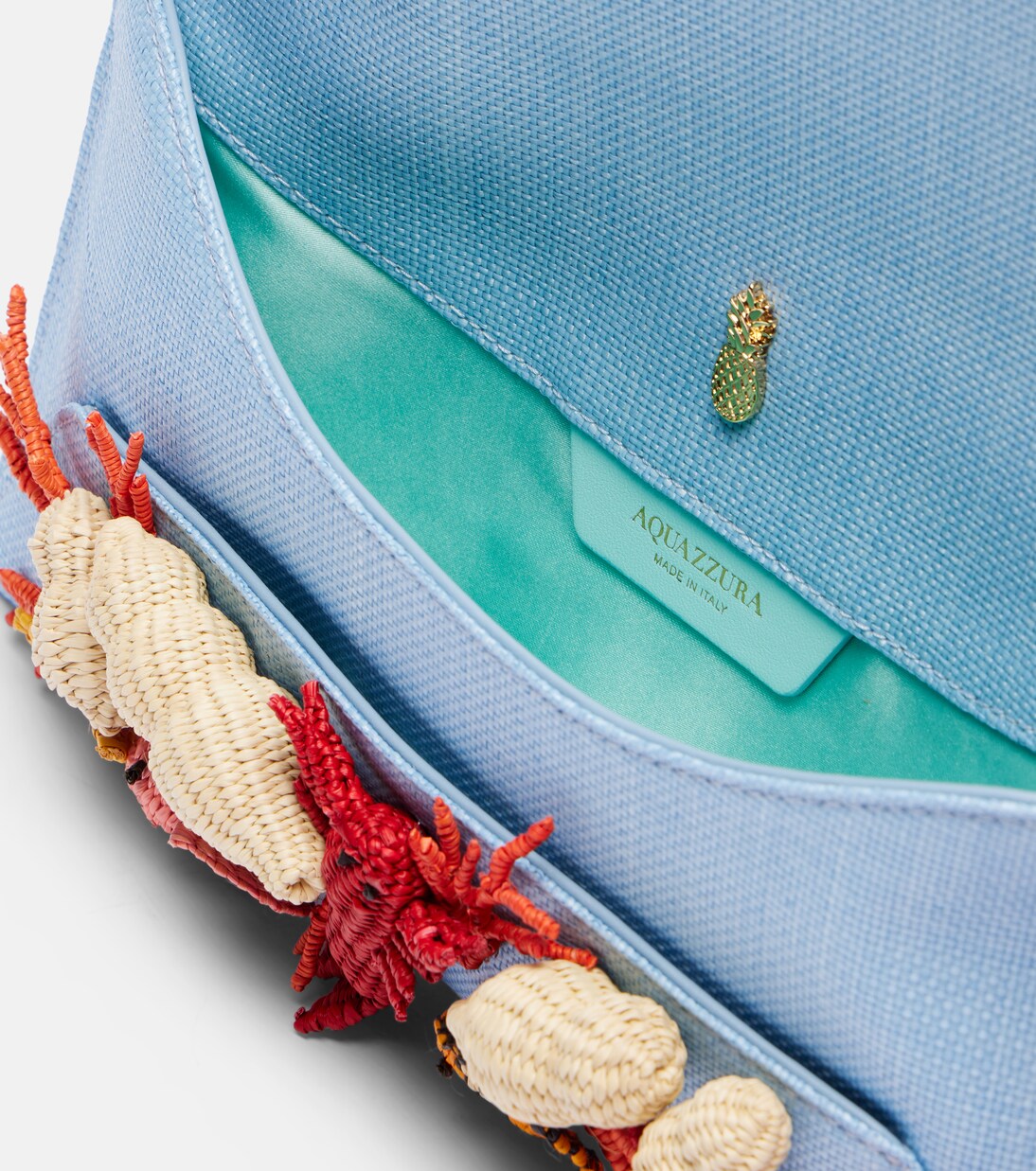 Clutch Marea de rafia | Aquazzura