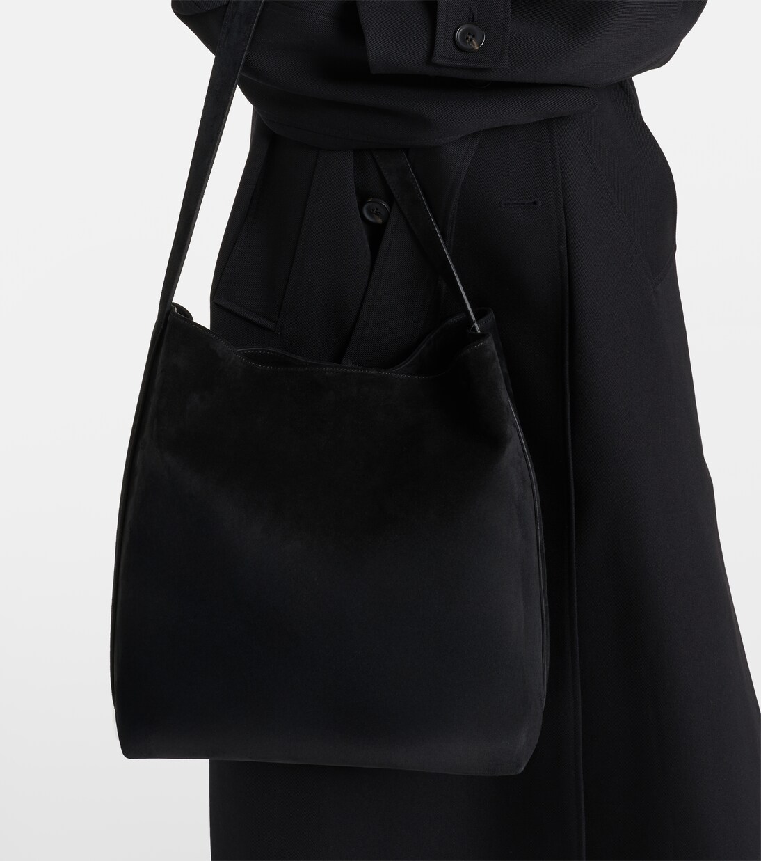 Tote Bag Sac Supple aus Veloursleder | Aesther Ekme