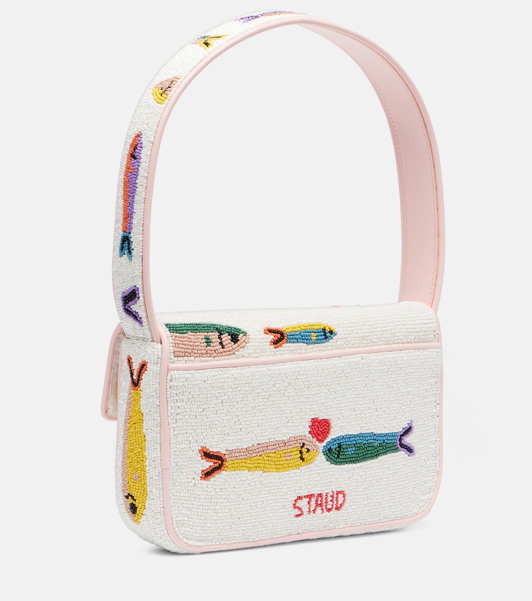 Verzierte Schultertasche Tommy | Staud